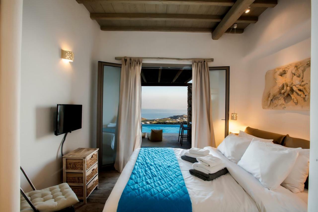 Luxury Athena Suite In Villa Georgia - Breathtaking Sea View And Pool Front Plintri Εξωτερικό φωτογραφία