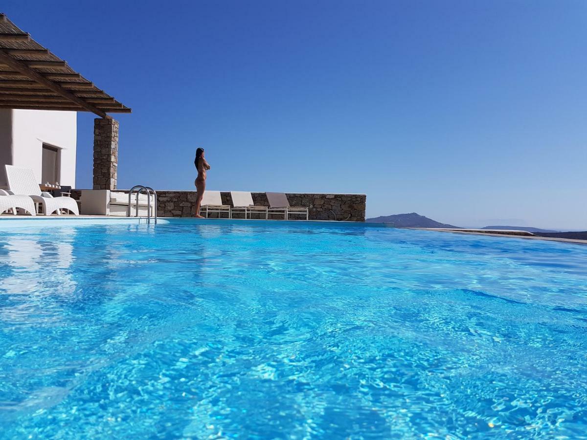 Luxury Athena Suite In Villa Georgia - Breathtaking Sea View And Pool Front Plintri Εξωτερικό φωτογραφία